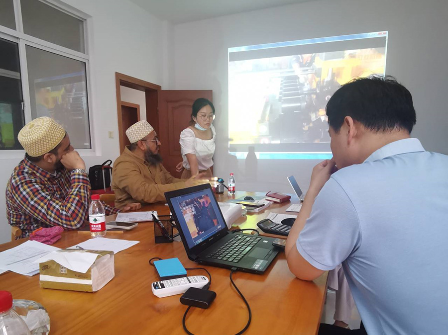 Cooperation with foreign customers 2