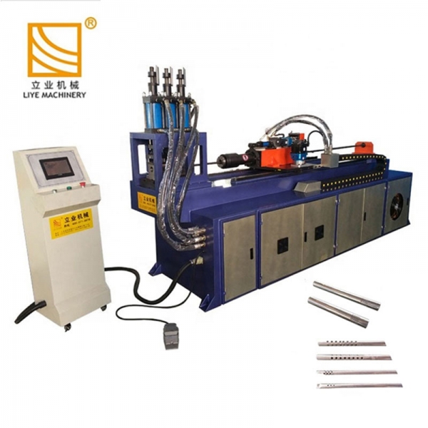 THREE CYLINDER TUBE HOLE PUNCHING MACHINE