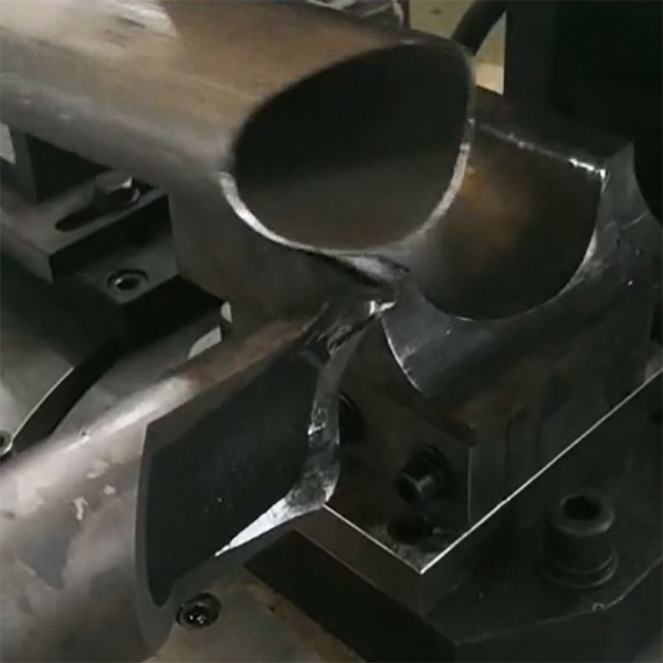 Oval Tube Arc Notching