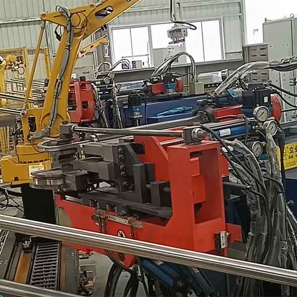 CNC Robot Bending+laser drilling production line