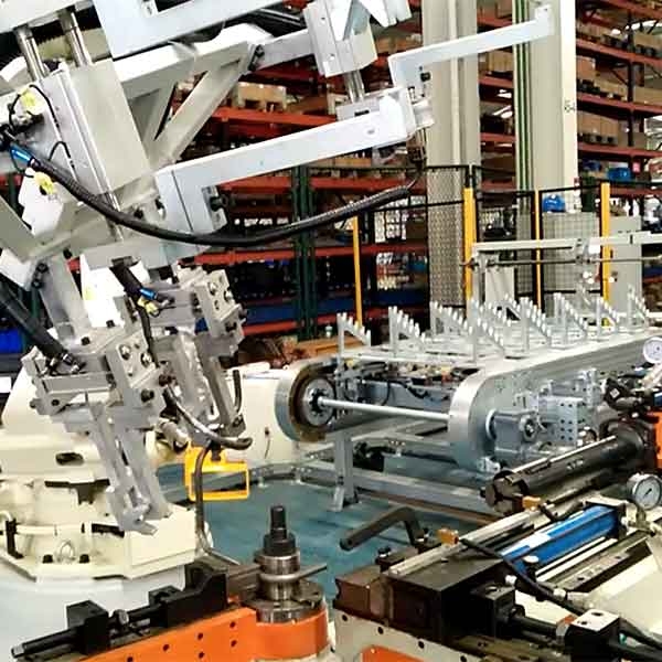 Robot feeding CNC automatic Pipe Tube Bending Machine