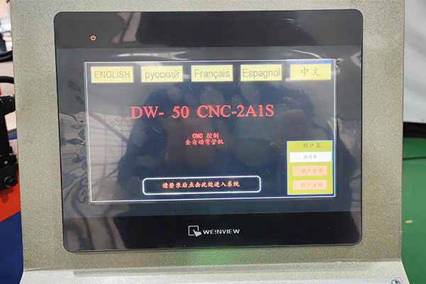 DW38CNC2A1S 2 Axis SS Steel CNC Tube Bender Machine插图3