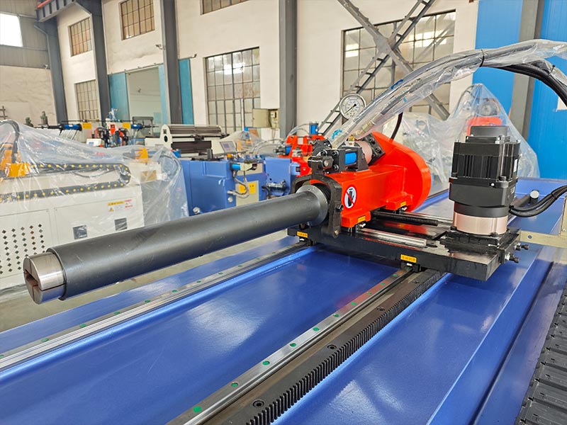 DW50CNC2A2S 2-Axis Servo Pipe Bender with Double-Layer Tooling插图1