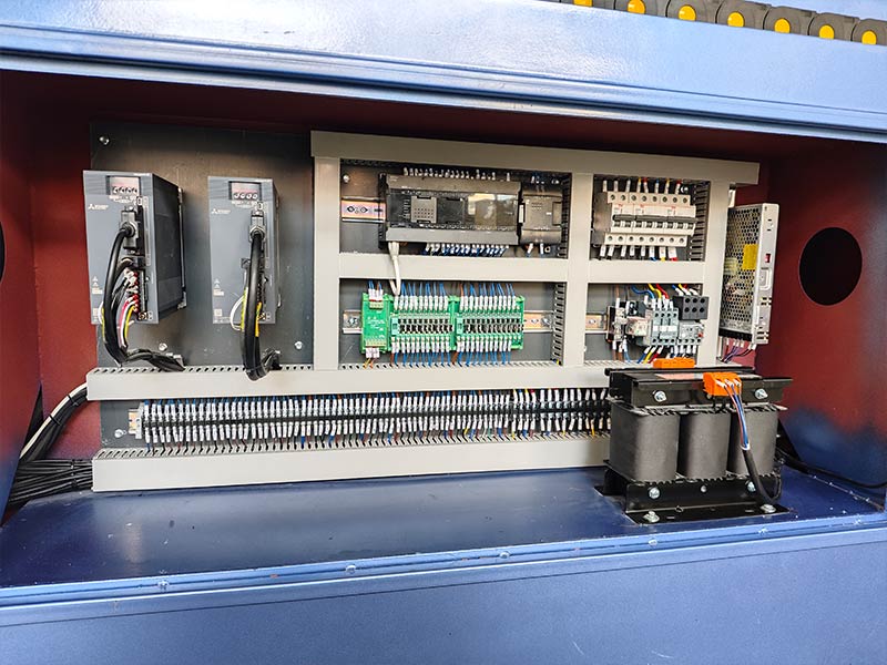 DW50CNC2A2S 2-Axis Servo Pipe Bender with Double-Layer Tooling插图4
