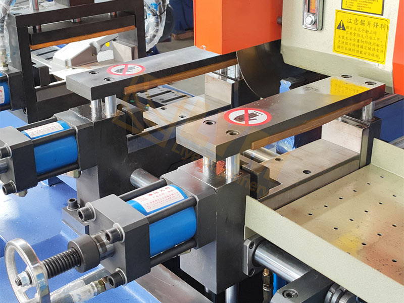 YJ425CNC Fully Automatic Pipe Cutting Machine (Servo Feeding, Lateral Infeed Type)插图1