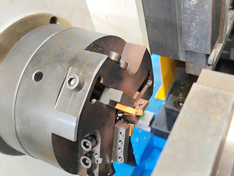 DJ80Y Double-Head Hydraulic Chamfering Machine (Short Material Type)插图1